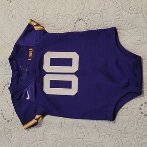 Nike LSU Jersey Onesie